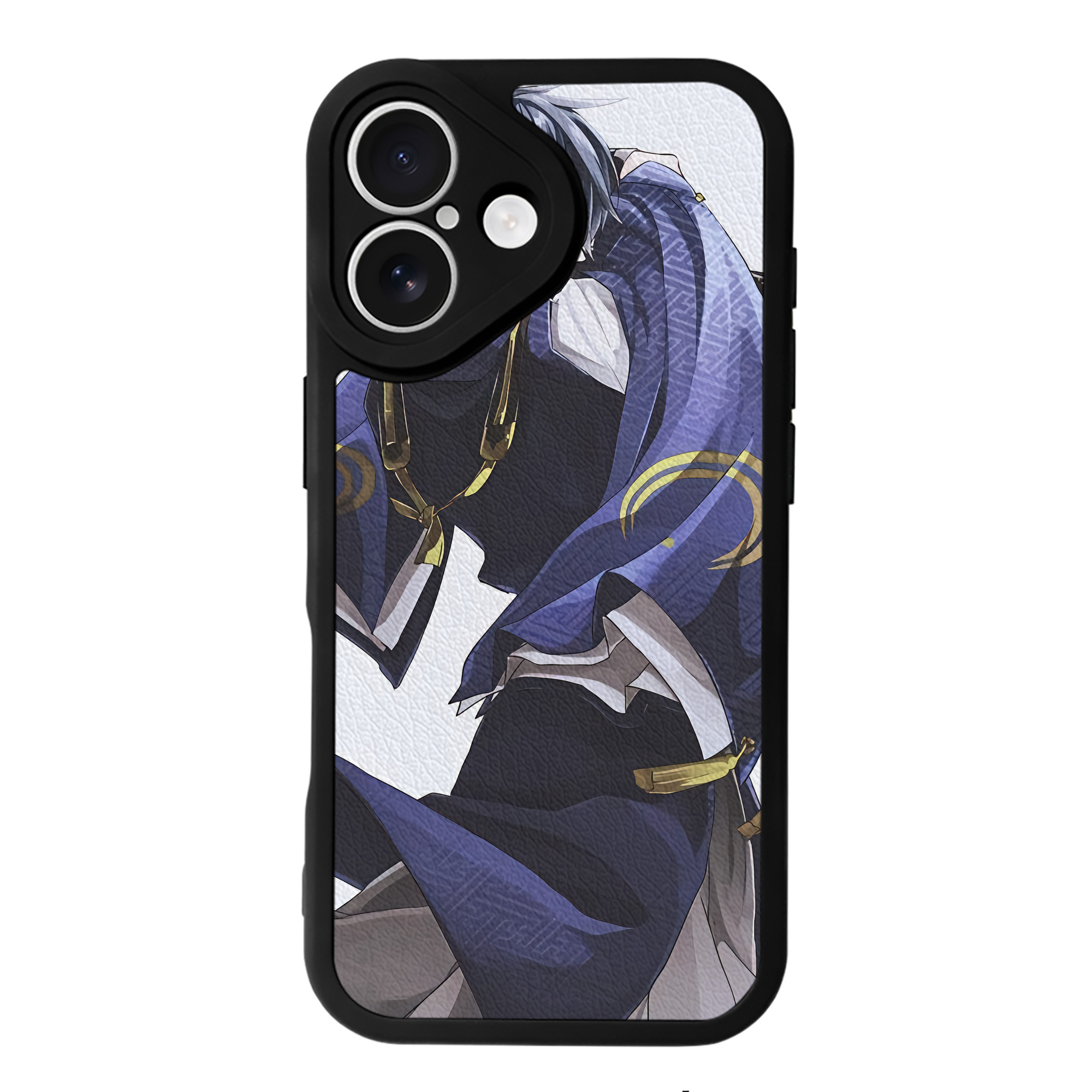 （画像用） 刀剣乱舞 Touken Ranbu 【iPhone 16シリーズ対応】シリコンスマホケース（レザー調） 材質：シリコン